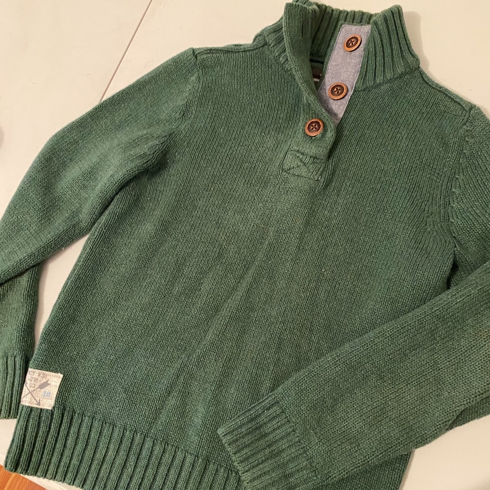 Half Button down sweater